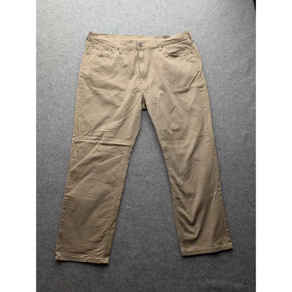Levi 541 Men's Athletic Fit Taper Beige Jeans 40-30 5 Pockets